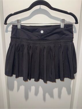 lululemon athletica Black Pleated Athletic Skirt (Womens)